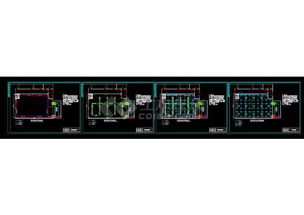 某净化厂厂房布置CAD平面施工设计图的工业设计服务方案